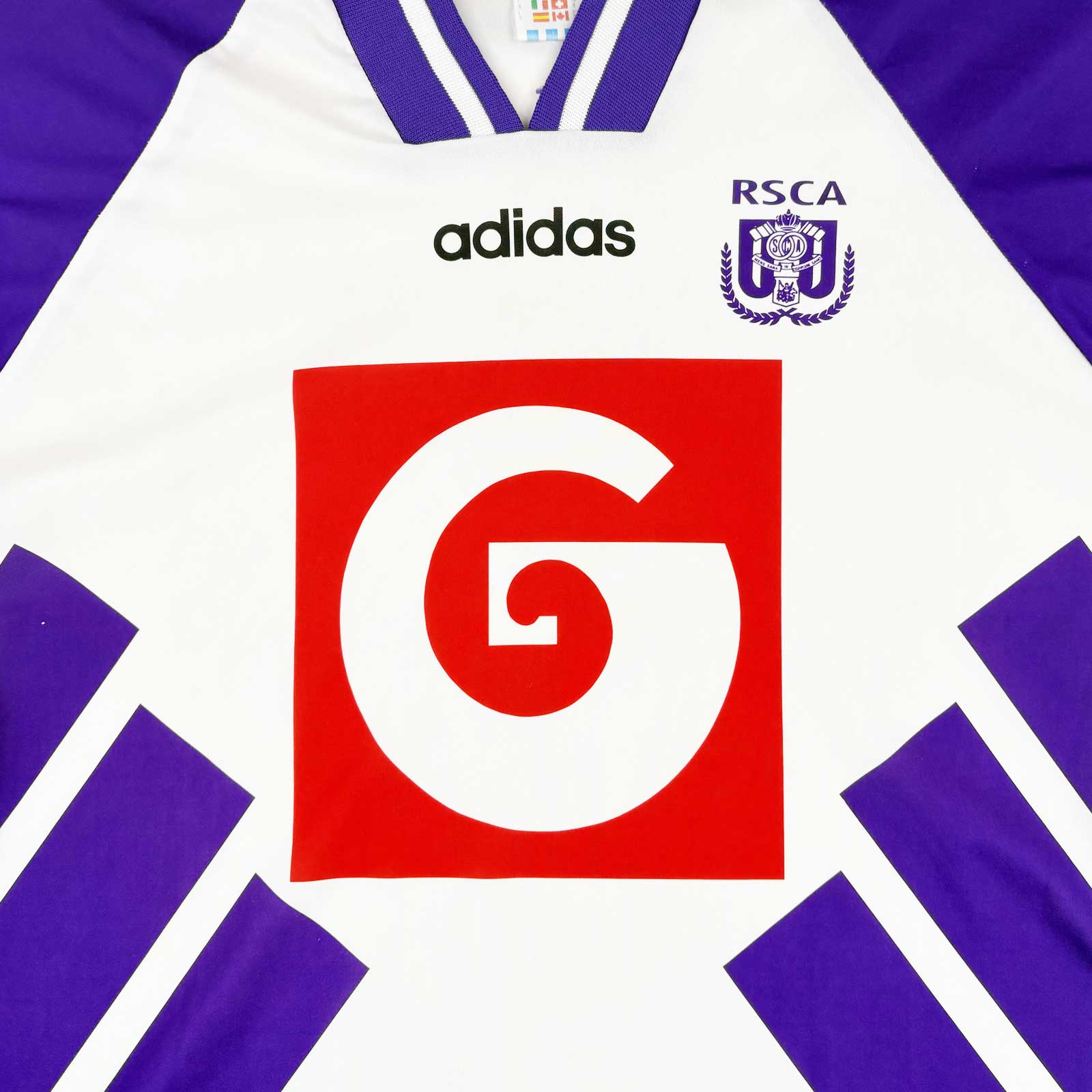 RSC ANDERLECHT 1994/95 HOME SHIRT 
