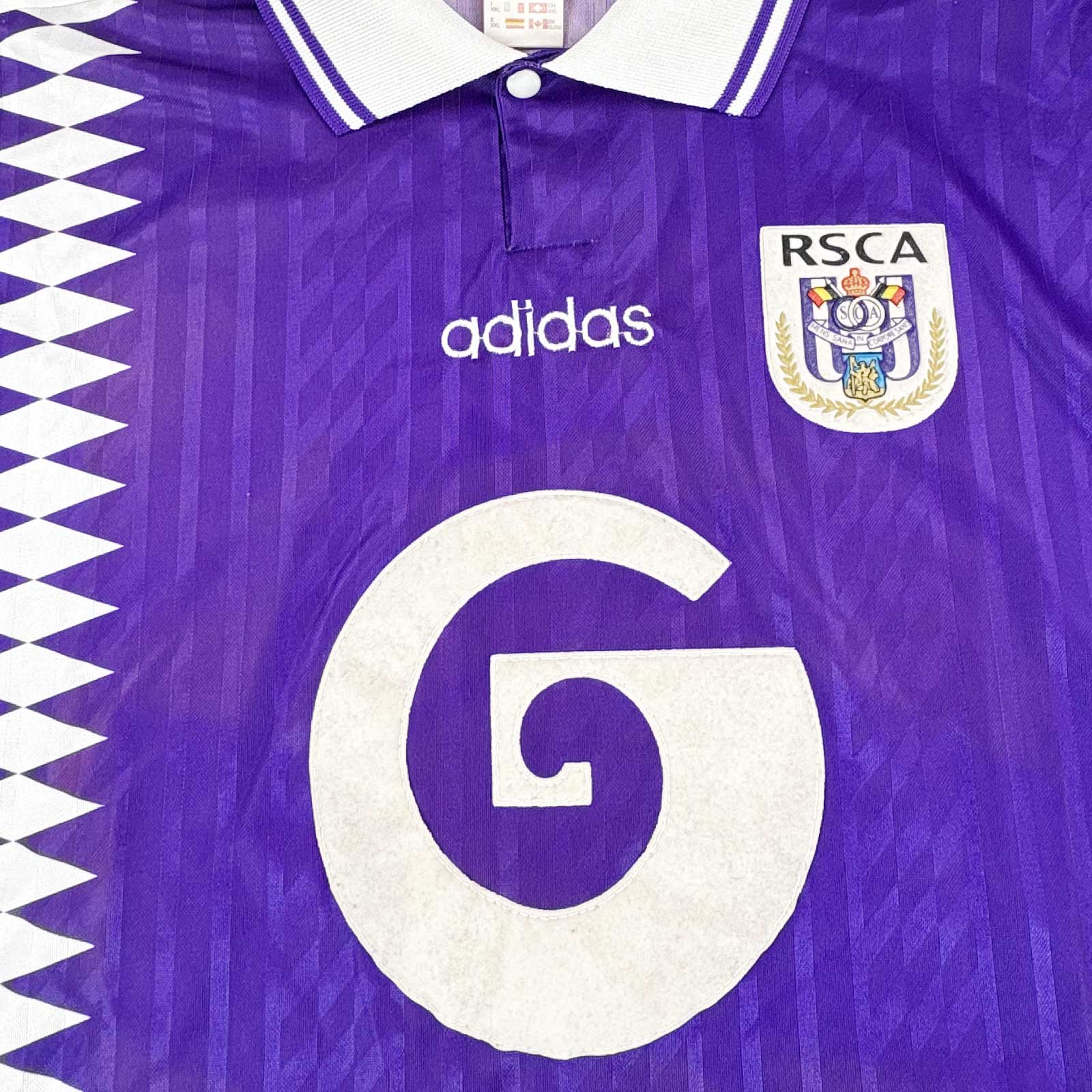 RSC ANDERLECHT 1994/96 AWAY SHIRT (SIZE XXL)