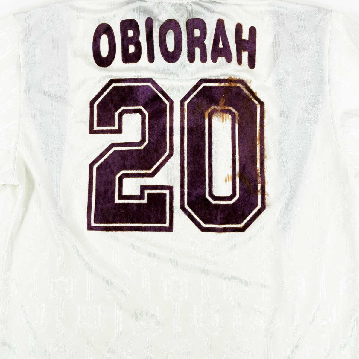 RSC ANDERLECHT 1996/97 AWAY SHIRT #20 OBIORAH