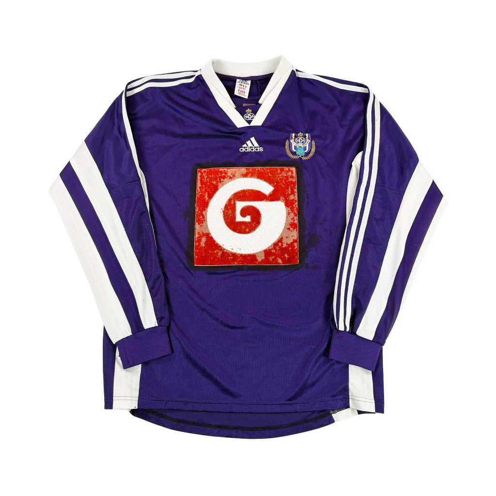 RSC ANDERLECHT 1998/99 AWAY SHIRT - #28 BASEGGIO
