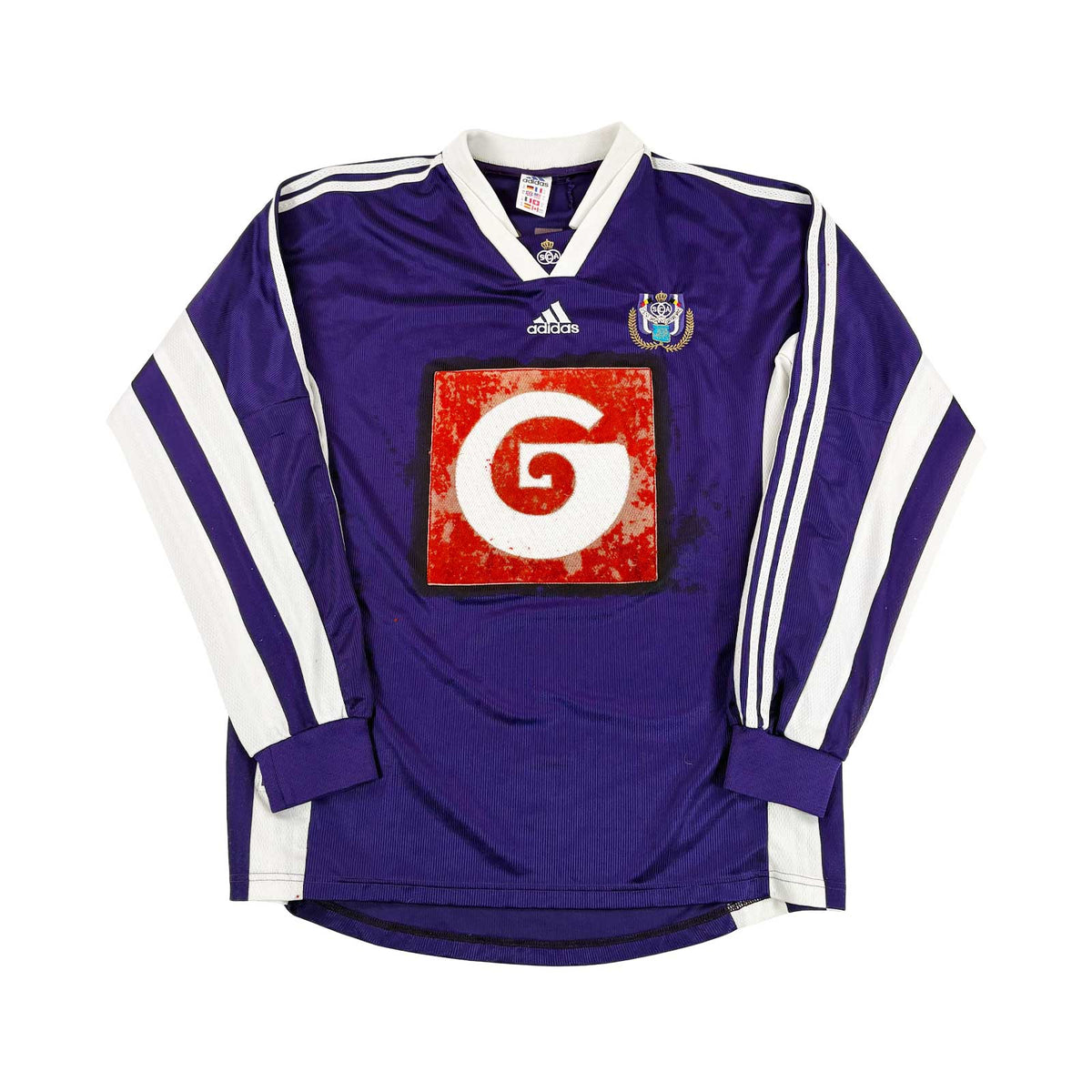 RSC ANDERLECHT 1998/99 AWAY SHIRT - #28 BASEGGIO