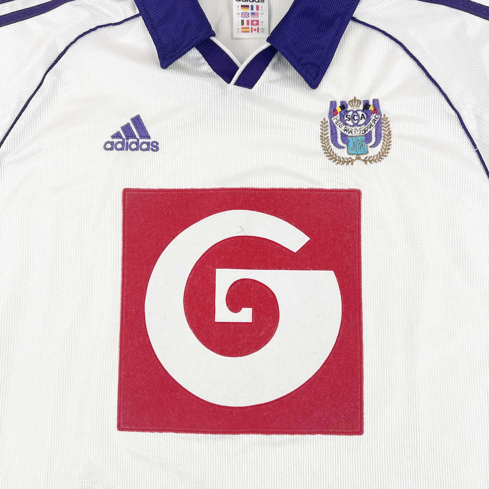 RSC ANDERLECHT 1999/00 HOME SHIRT 