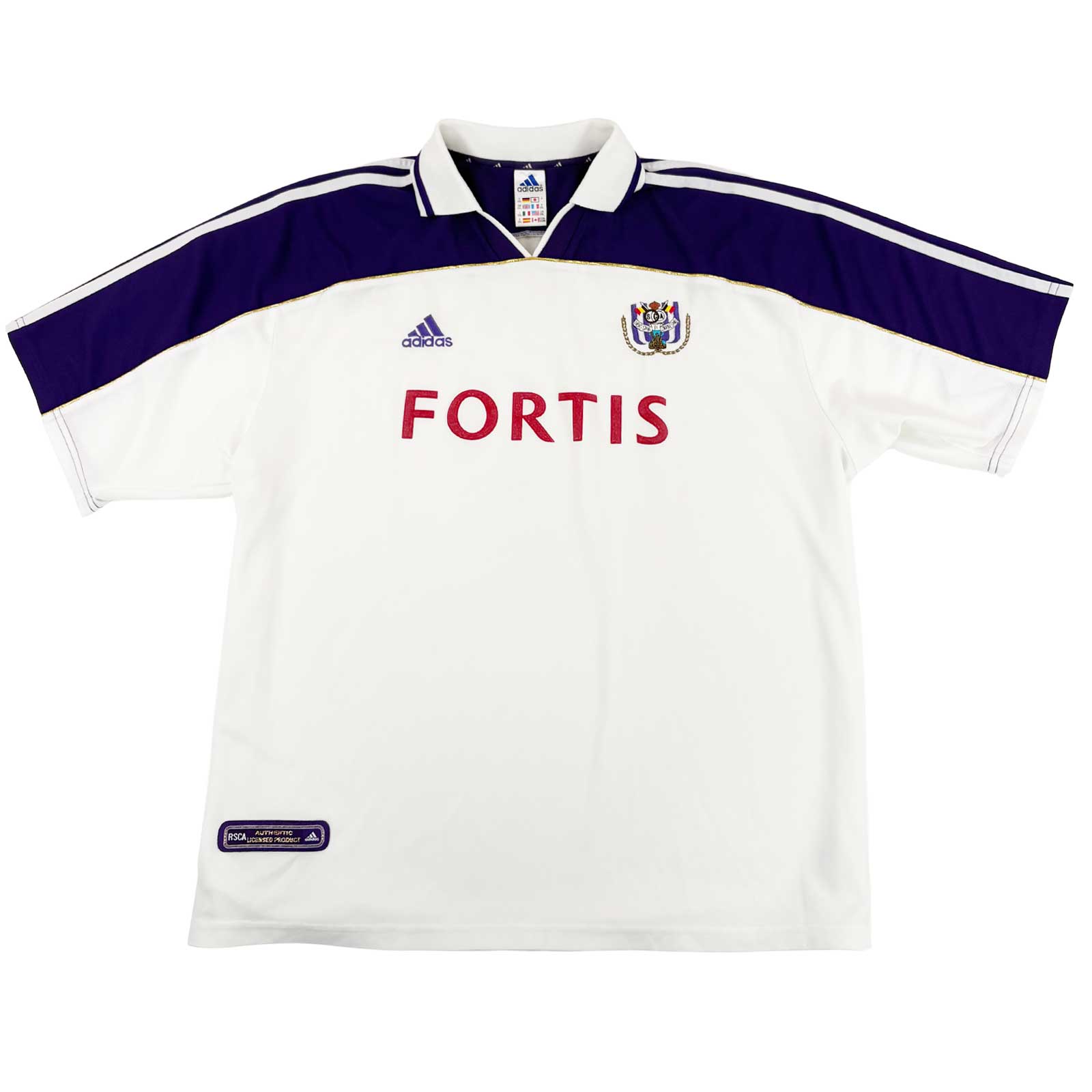 RSC ANDERLECHT 2000/01 HOME SHIRT
