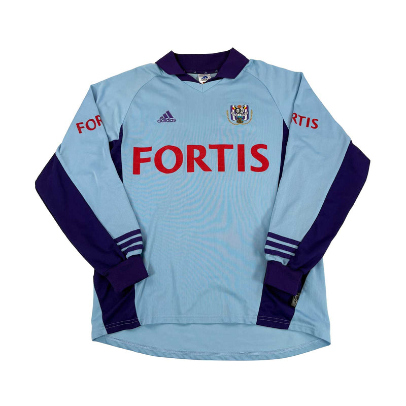 RSC ANDERLECHT 2001/2002 THIRD SHIRT - MATCHWORN/ISSUED #31 LOVRE
