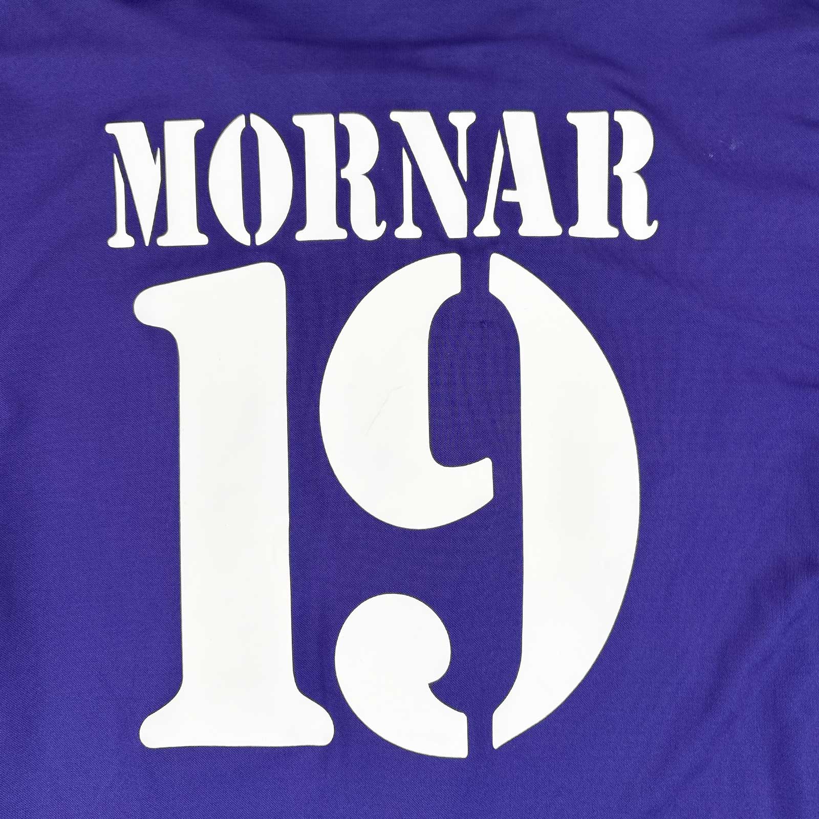 RSC ANDERLECHT 2003/04 HOME SHIRT - #19 MORNAR