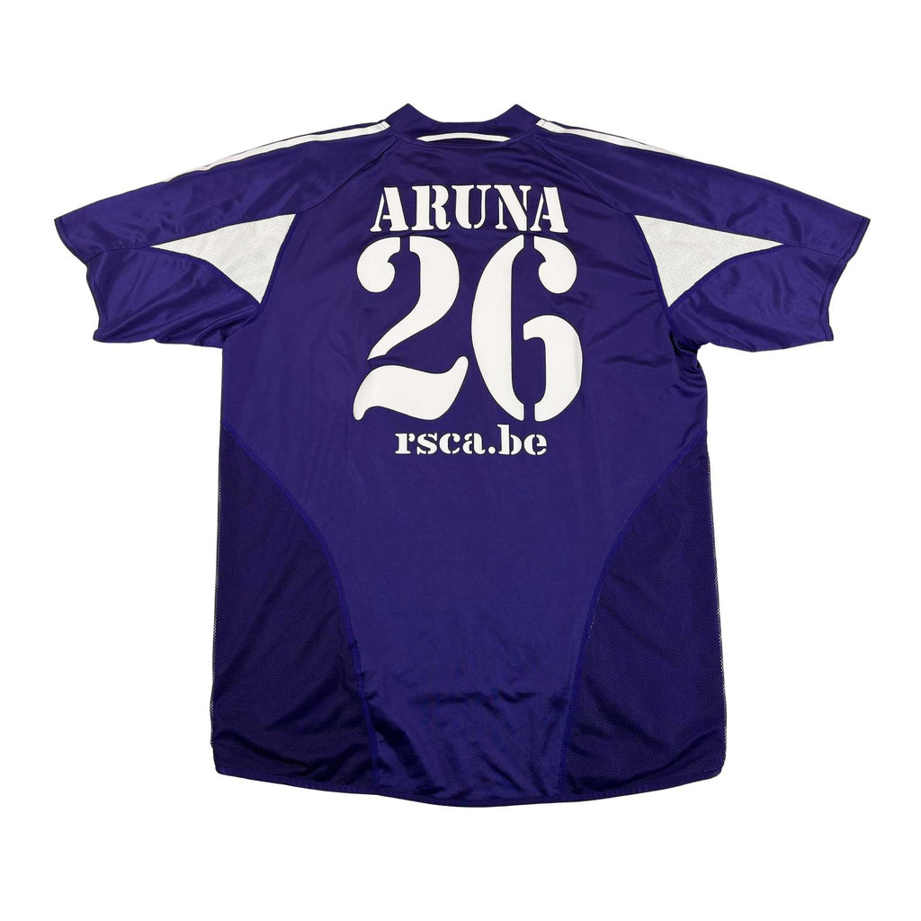 RSC ANDERLECHT 2004/05 AWAY SHIRT - #26 ARUNA