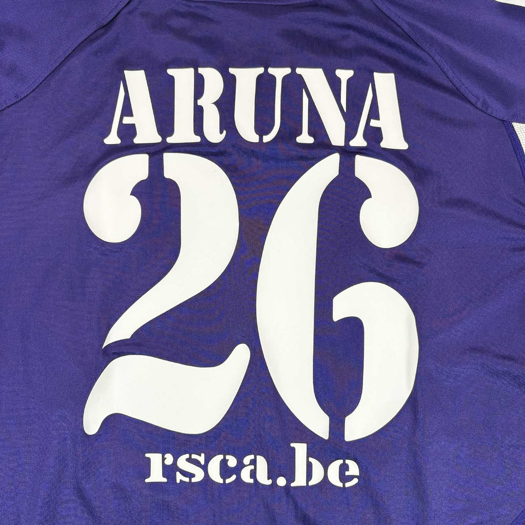 RSC ANDERLECHT 2004/05 AWAY SHIRT - #26 ARUNA
