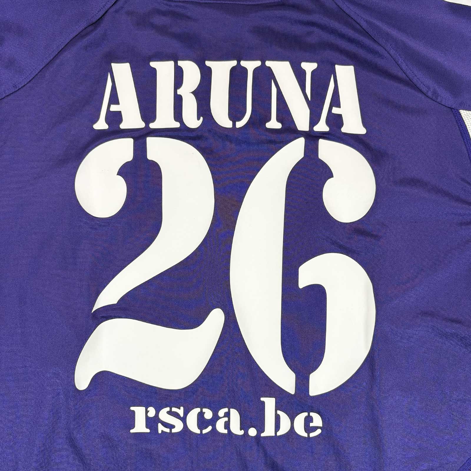 RSC ANDERLECHT 2004/05 AWAY SHIRT - #26 ARUNA
