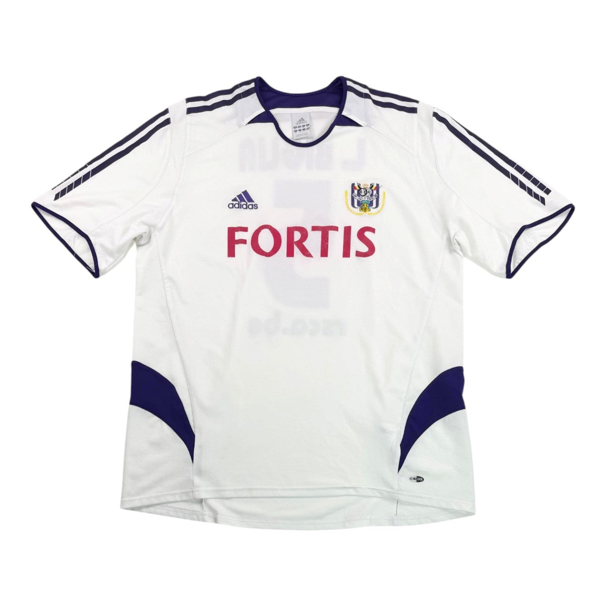 RSC ANDERLECHT 2005/06 HOME SHIRT - #5 BIGLIA