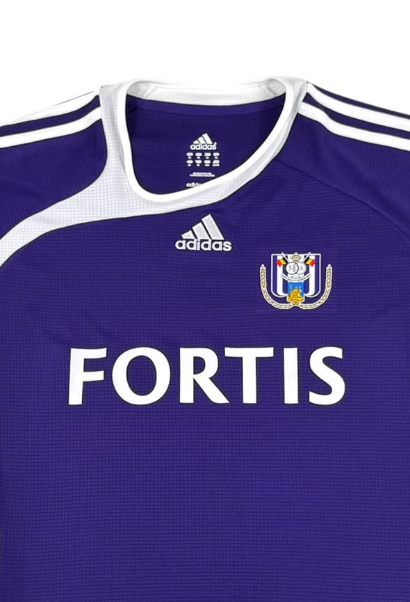 RSC ANDERLECHT 2006 07 HOME SHIRT MATCHWORN 9 MBOMPENZA Frontdetail