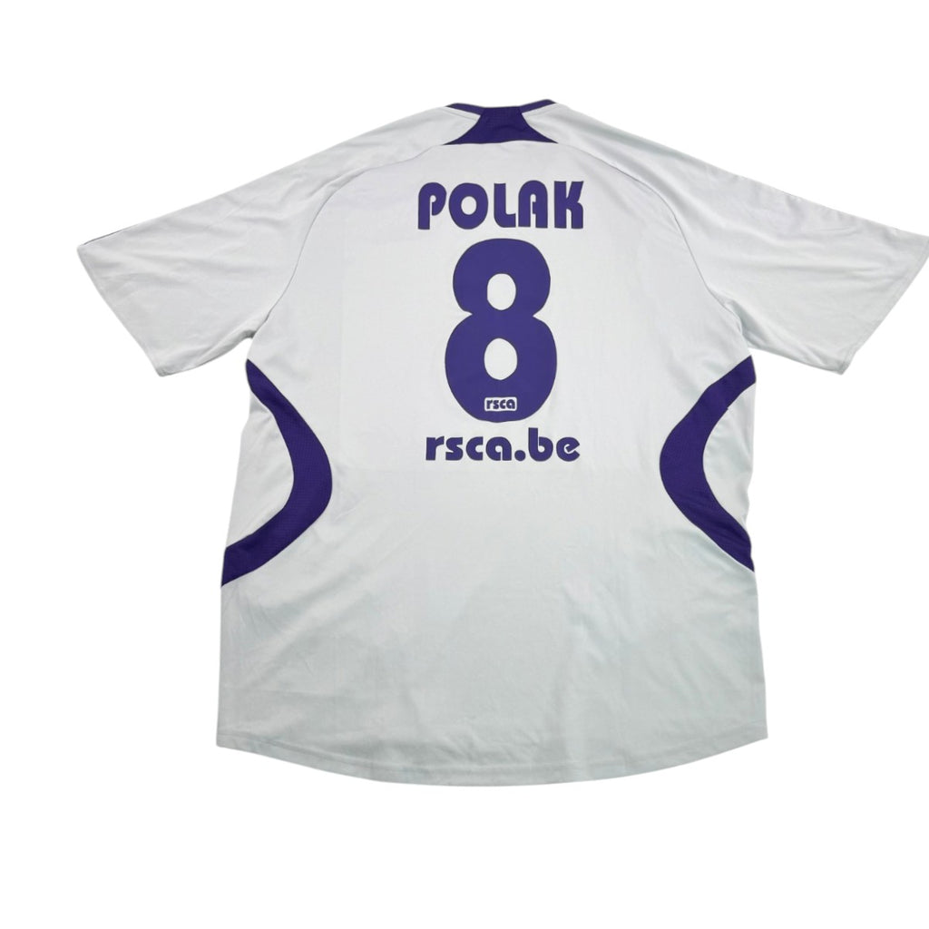 RSC ANDERLECHT 2006/08 AWAY SHIRT - #8 POLAK