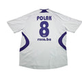 RSC ANDERLECHT 2006/08 AWAY SHIRT - #8 POLAK