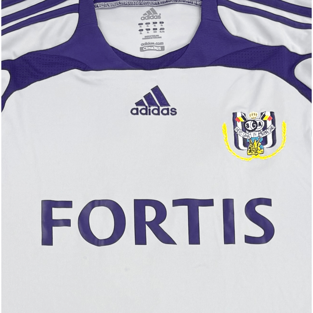 RSC ANDERLECHT 2006/08 AWAY SHIRT - #8 POLAK