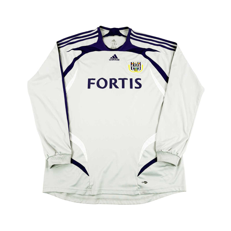 RSC ANDERLECHT 2007/08 AWAY SHIRT - #6 VAN DAMME (