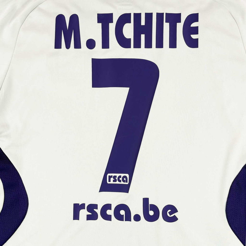 RSC ANDERLECHT 2007/08 AWAY SHIRT - #7 TCHITE