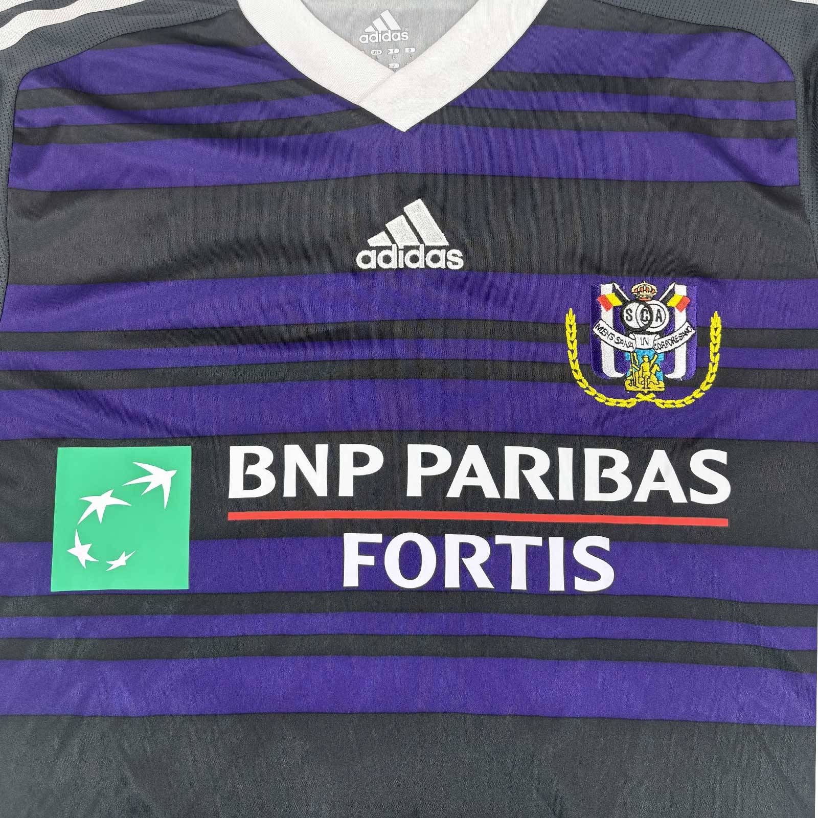RSC ANDERLECHT 2010/11 AWAY SHIRT - MATCHWORN/ISSUED #16 KOUYATE
