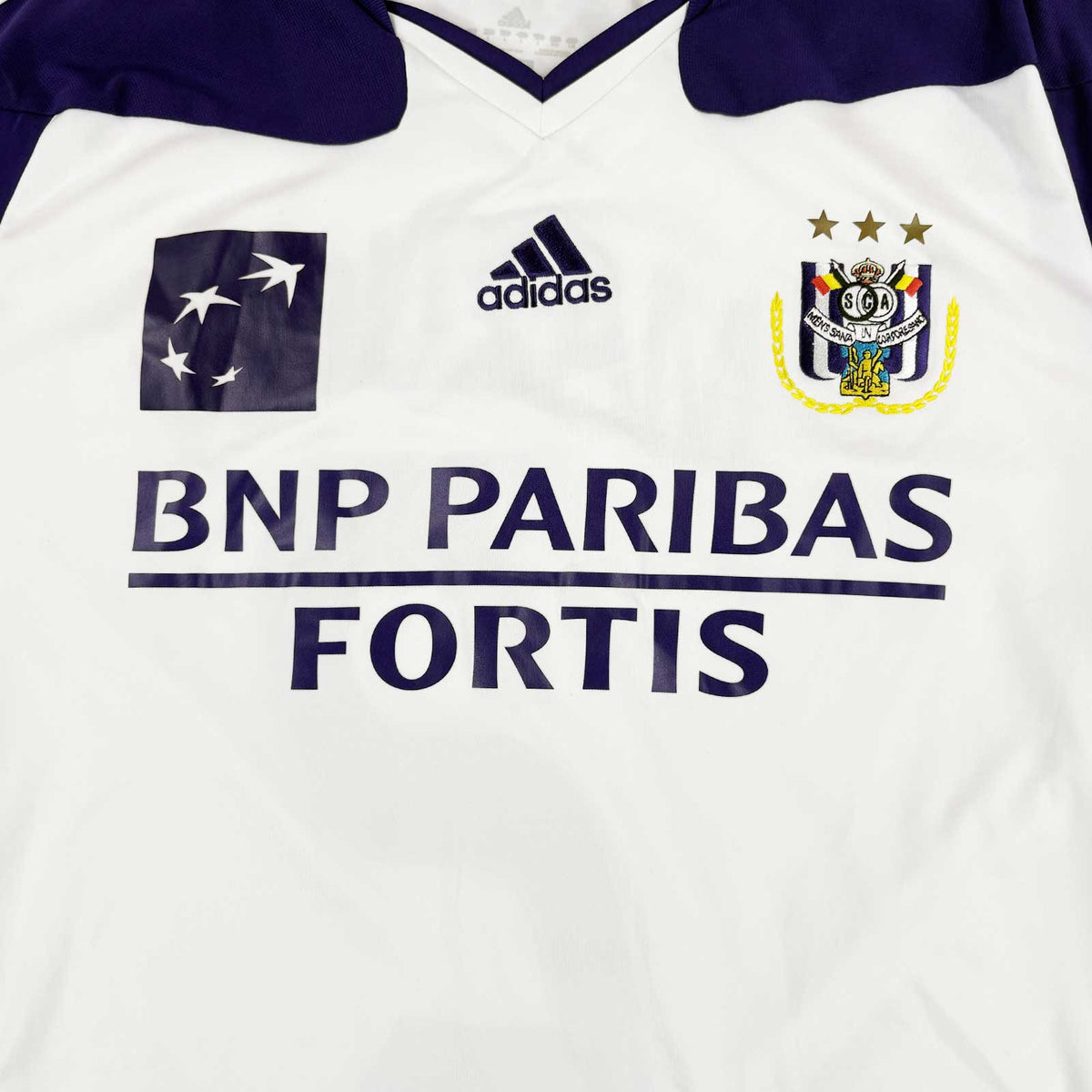 RSC ANDERLECHT 2010/11 HOME SHIRT - #2 MAZUCH 
