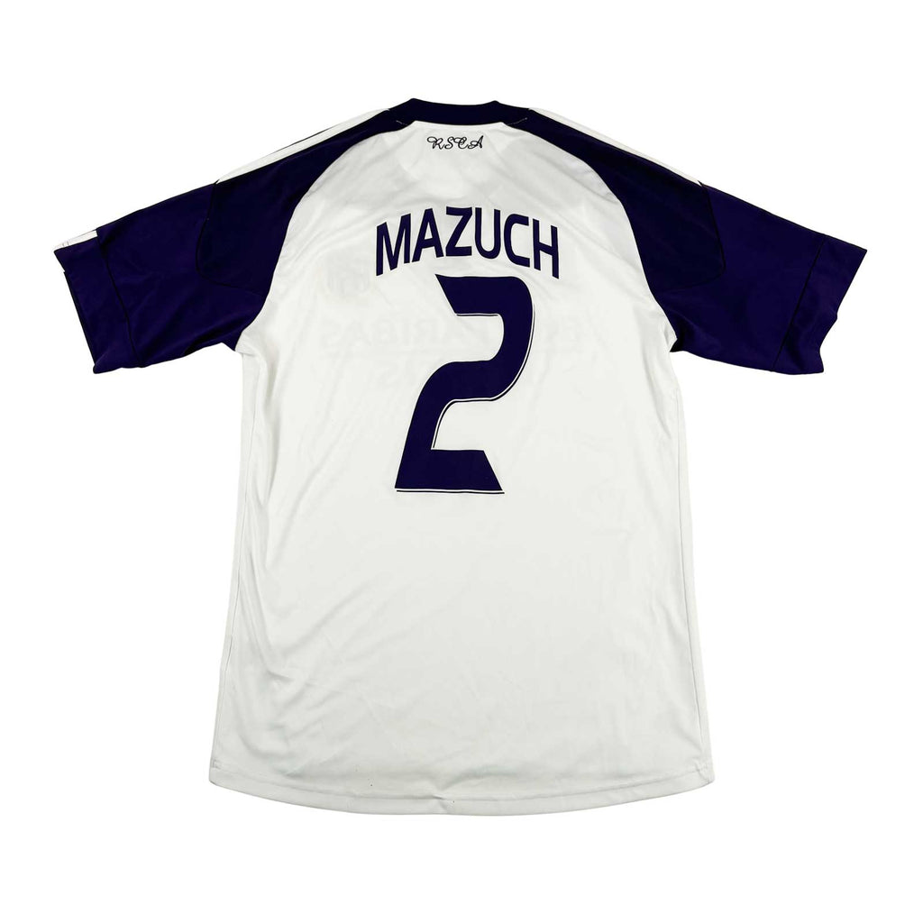 RSC ANDERLECHT 2010/11 HOME SHIRT - #2 MAZUCH 