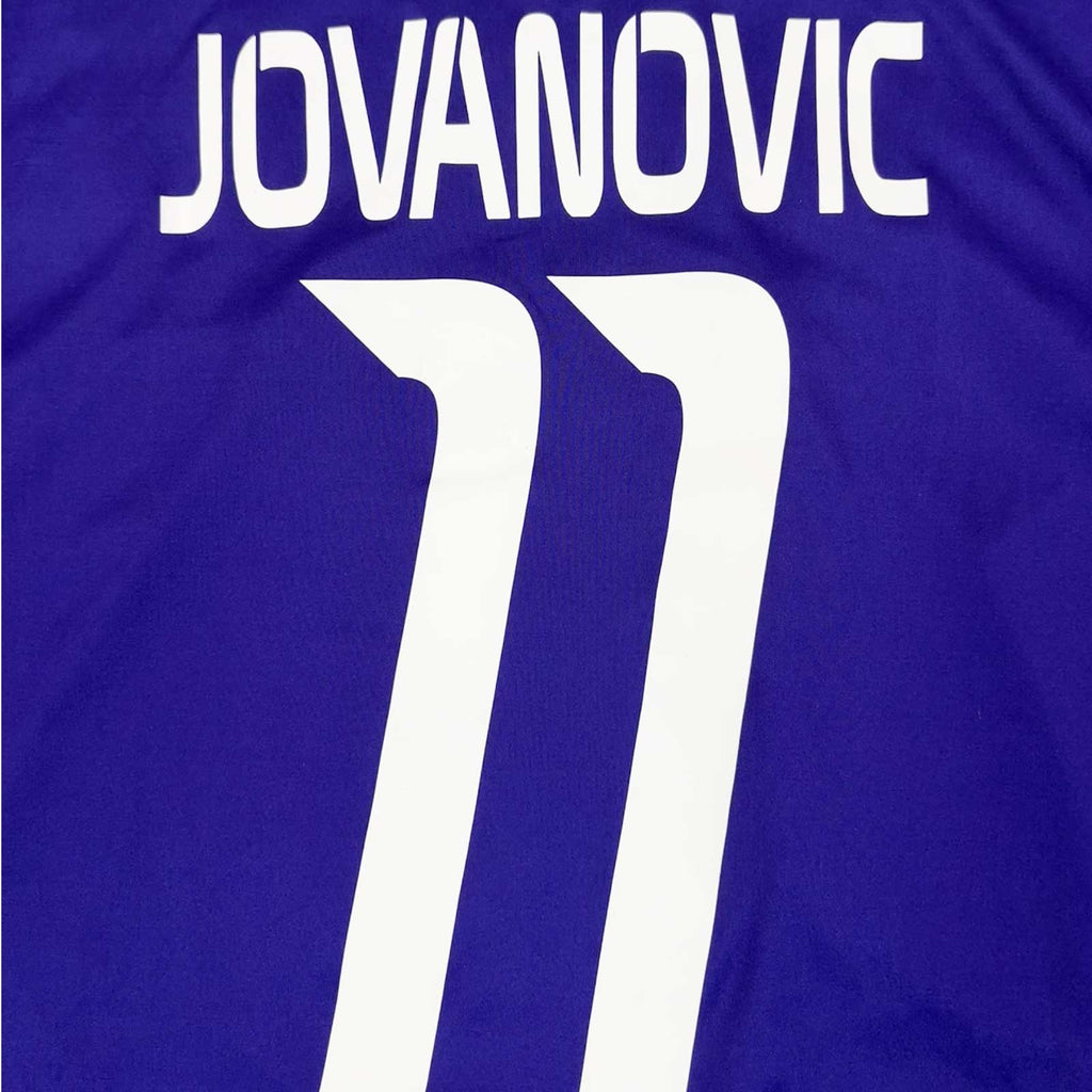 RSC ANDERLECHT 2012/13 HOME SHIRT - #11 JOVANOVIC (SIZE XXL)