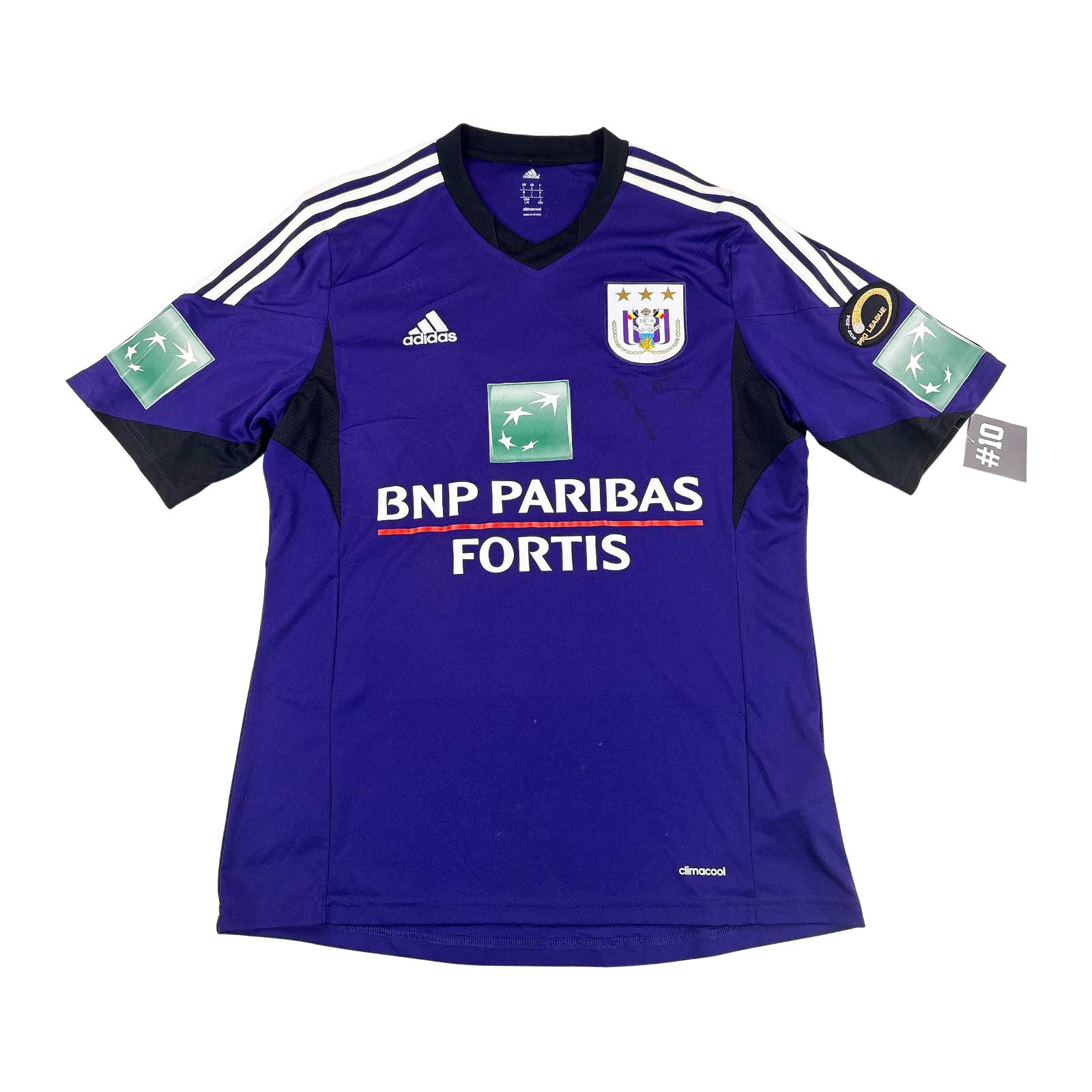 RSC ANDERLECHT 2013/14 HOME SHIRT - #17 M. BRUNO 