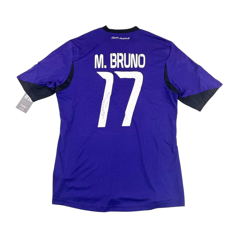 RSC ANDERLECHT 2013/14 HOME SHIRT - #17 M. BRUNO 