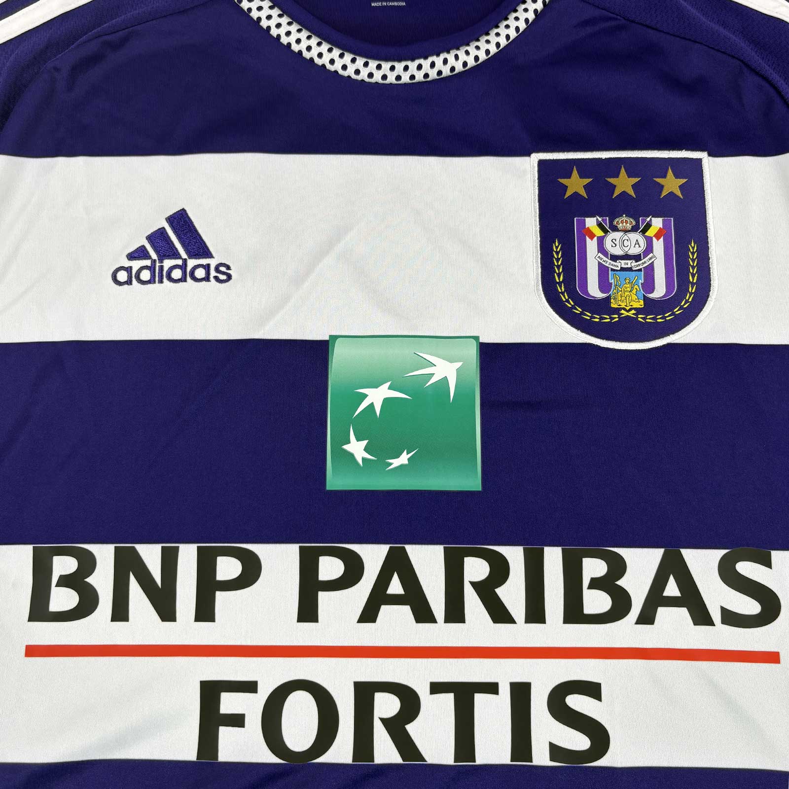 RSC ANDERLECHT 2015/16 HOME SHIRT - #31 TIELEMANS 