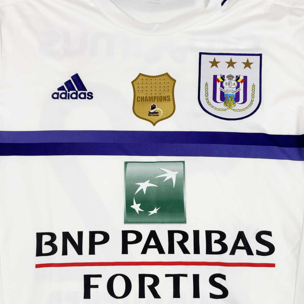 RSC ANDERLECHT 2016/17 AWAY SHIRT - MATCHWORN/ISSUED #32 DENDONCKER