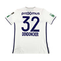 RSC ANDERLECHT 2016/17 AWAY SHIRT - MATCHWORN/ISSUED #32 DENDONCKER