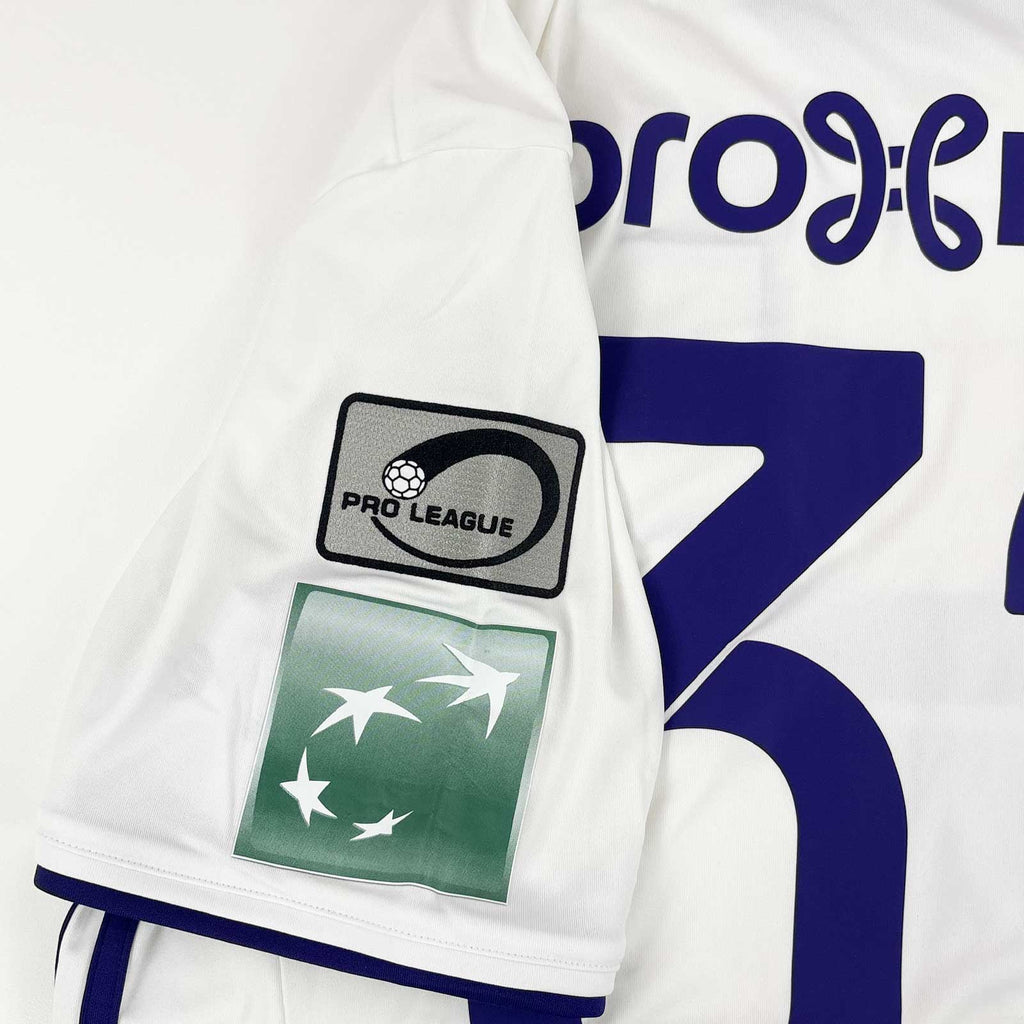 RSC ANDERLECHT 2016/17 AWAY SHIRT - MATCHWORN/ISSUED #32 DENDONCKER