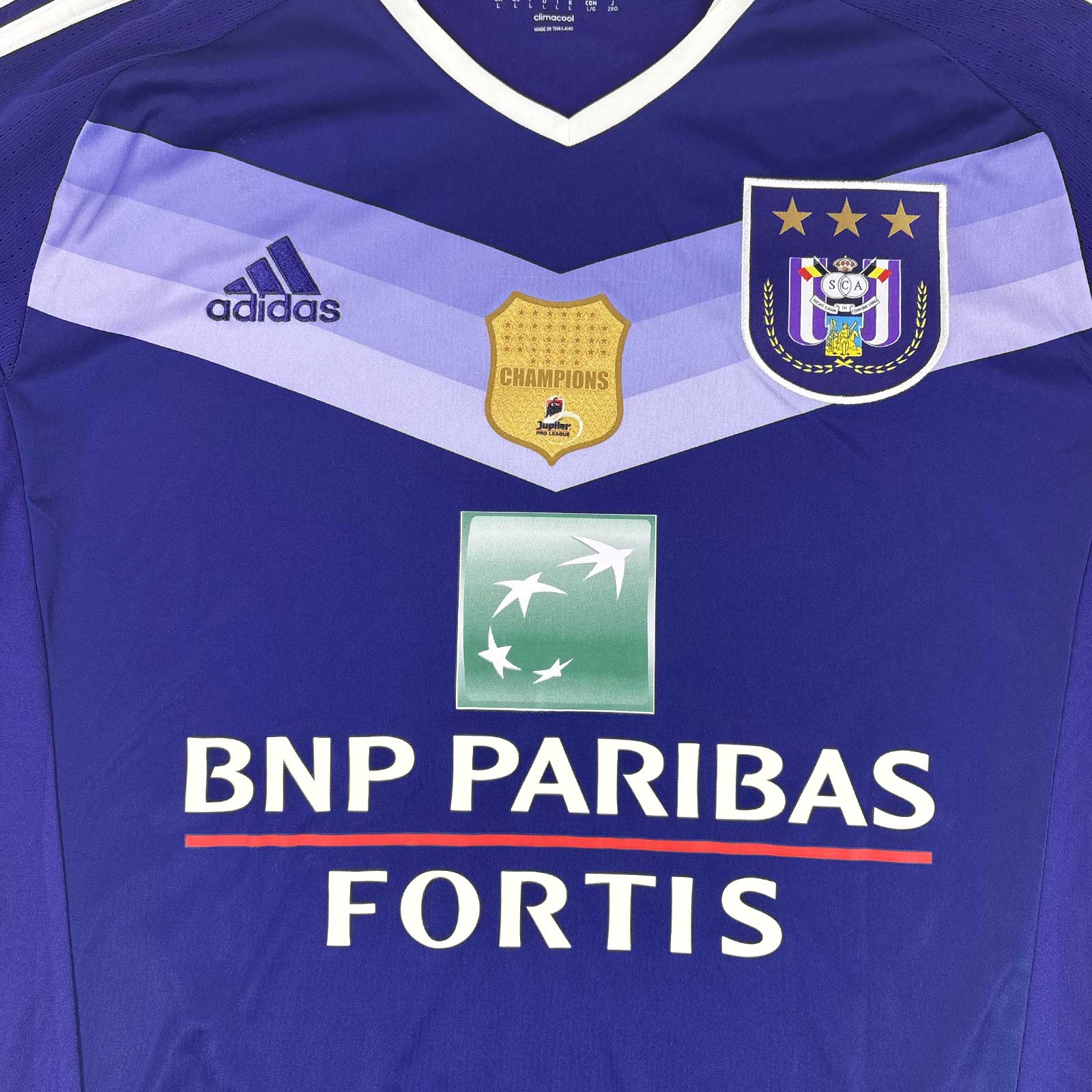 RSC ANDERLECHT 2016/17 HOME SHIRT - MATCHWORN/ISSUED #4 KARA 