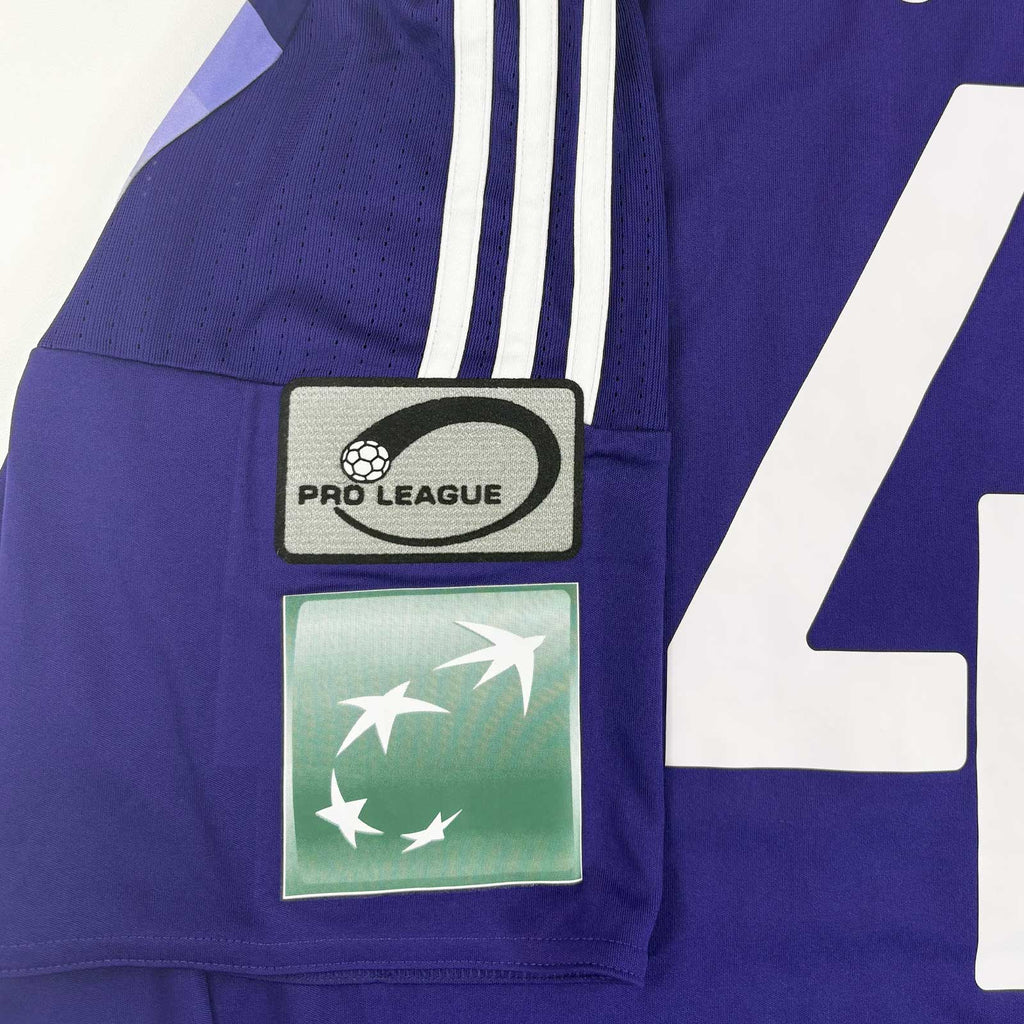 RSC ANDERLECHT 2016/17 HOME SHIRT - MATCHWORN/ISSUED #4 KARA 
