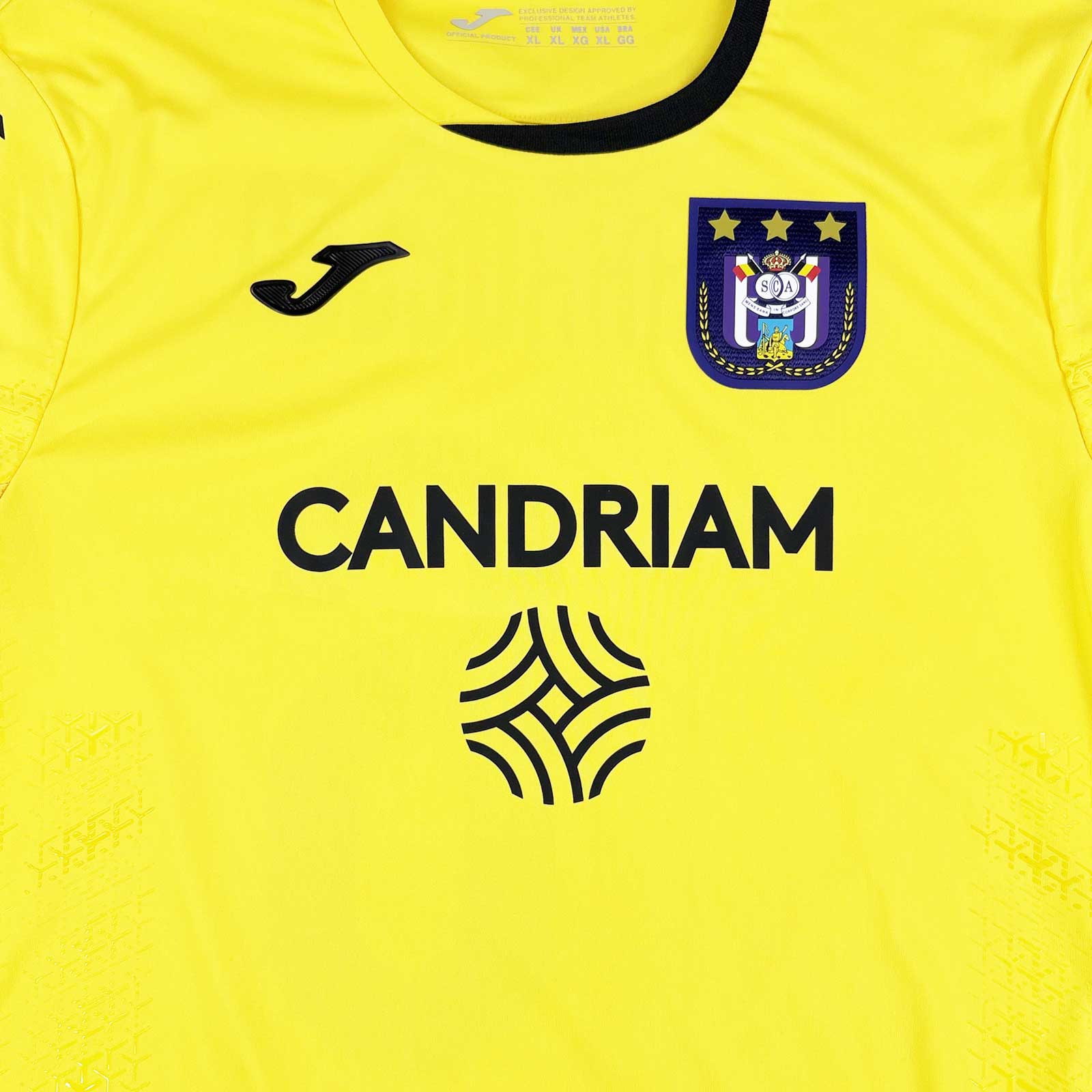 RSC ANDERLECHT 2020/21 GK SHIRT - #16 VERBRUGGEN
