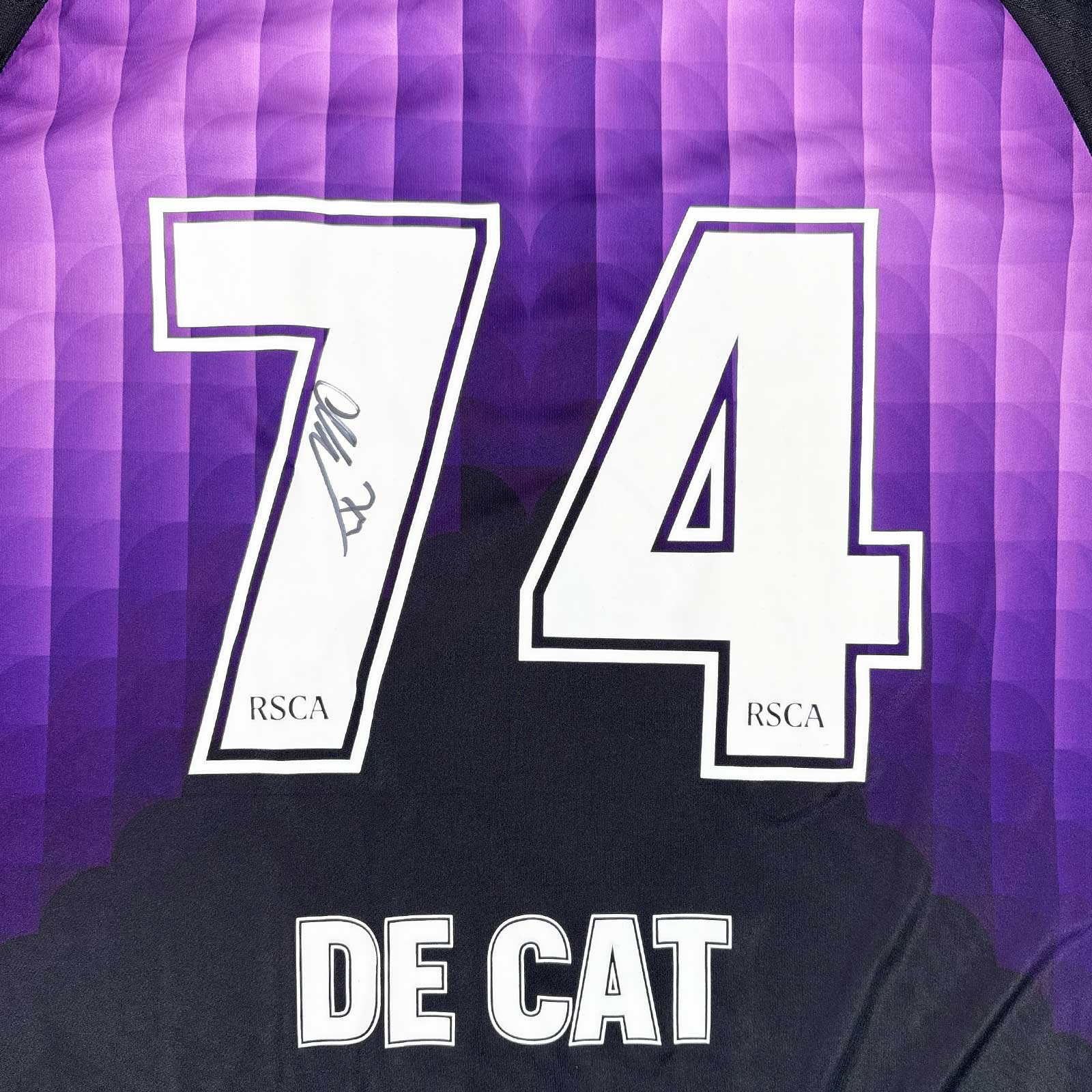 RSC ANDERLECHT 2025/26 AWAY SHIRT - #74 DE CAT