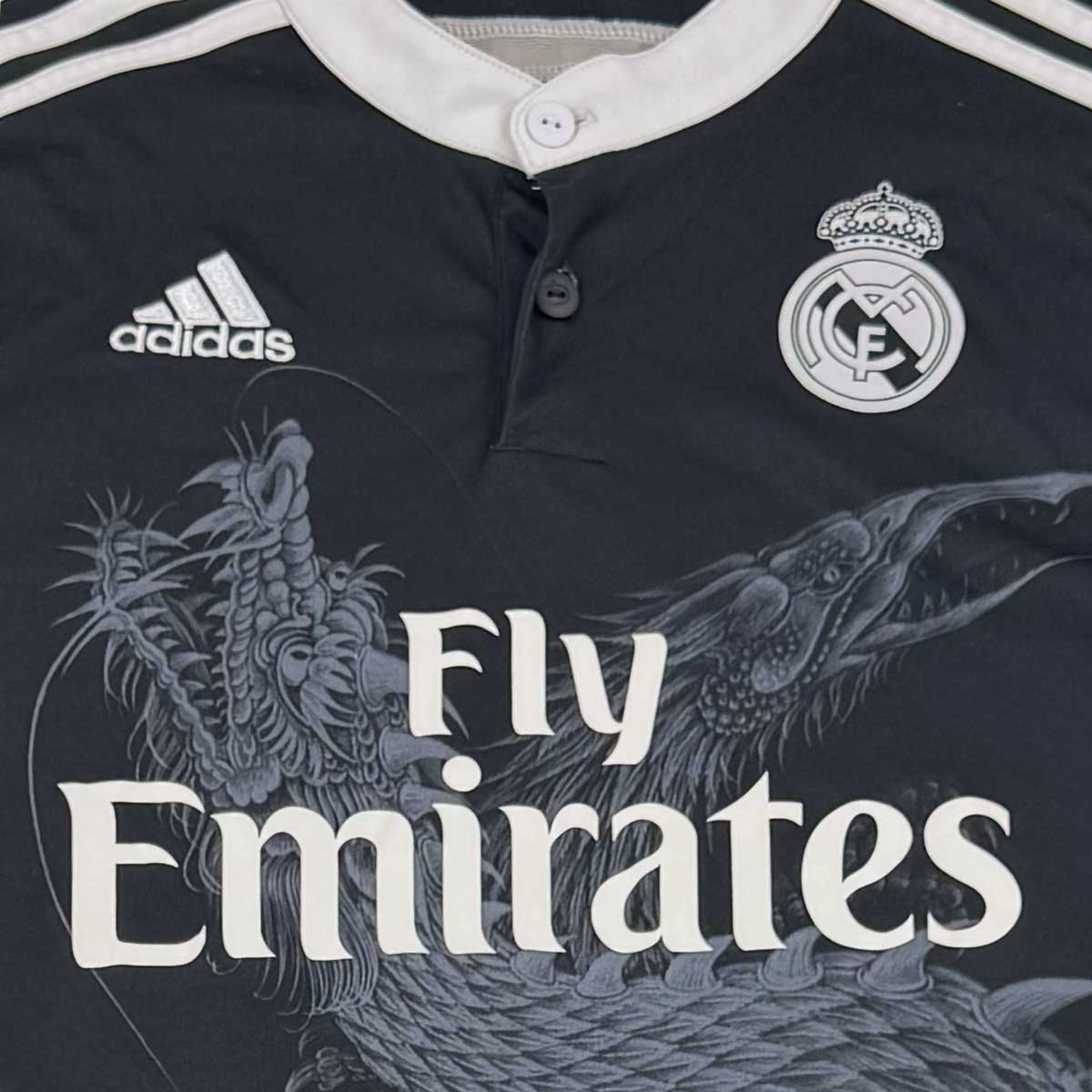 REAL MADRID 2014/15 THIRD SHIRT - #7 RONALDO (SIZE M)