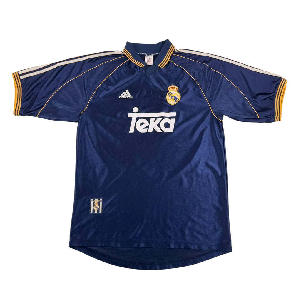 REAL MADRID 1998/99 THIRD SHIRT - SIGNED #3 ROBERTO CARLOS