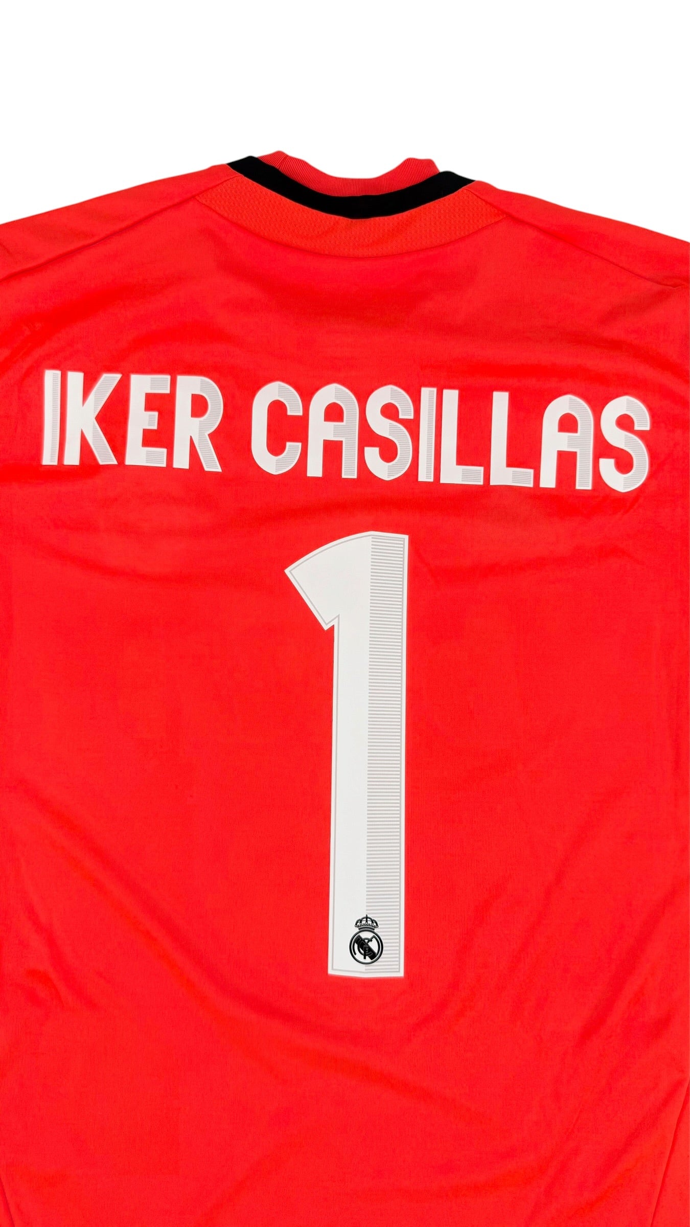 REAL MADRID 2012/13 GK SHIRT - #1 CASILLAS (SIZE L)