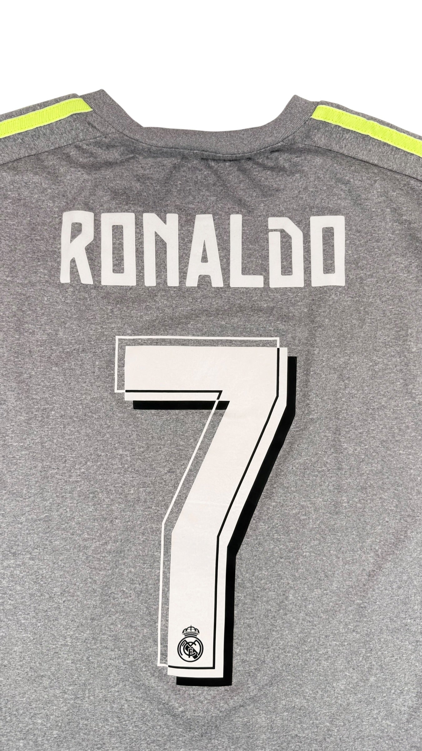 REAL MADRID 2015/16 AWAY SHIRT - #7 RONALDO (SIZE M)
