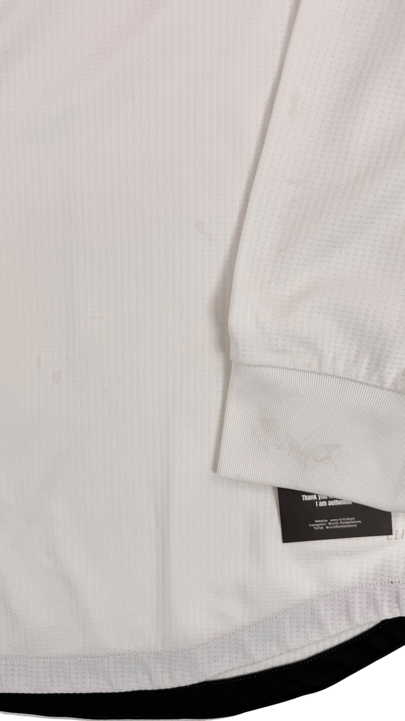 REAL MADRID 2018/19 HOME SHIRT L/S - #4 SERGIO RAMOS (SIZE XL)
