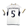 REAL MADRID 2023/2024 HOME SHIRT - PLAYER ISSUE #5 BELLINGHAM