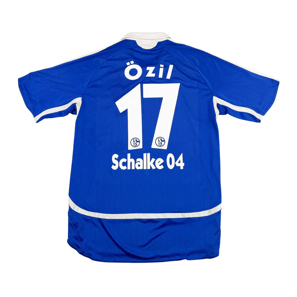 SCHALKE 04 2007/08 HOME SHIRT - #17 ÖZIL