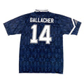 SCOTLAND 1991/94 HOME SHIRT - #14 GALLACHER 