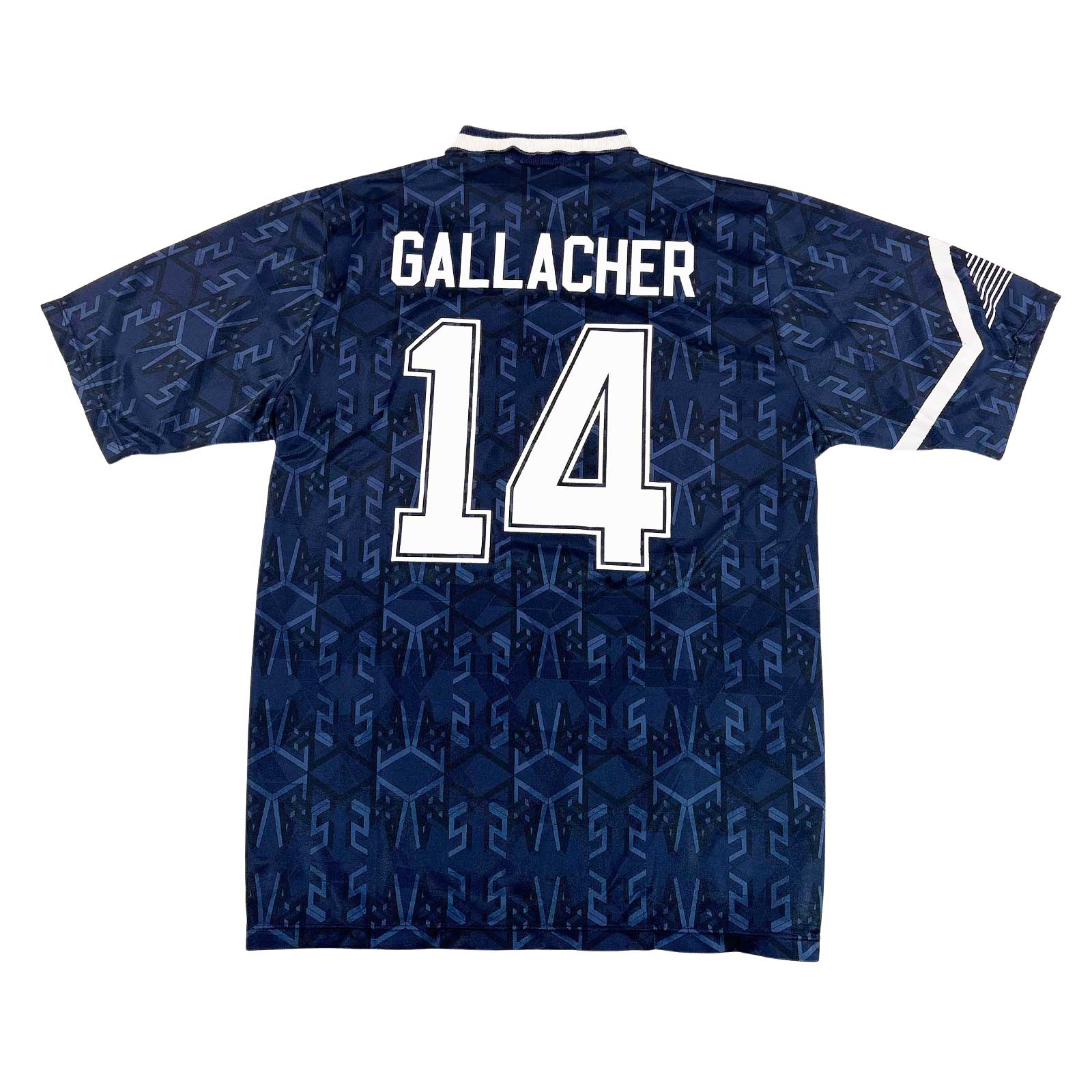 SCOTLAND 1991/94 HOME SHIRT - #14 GALLACHER 