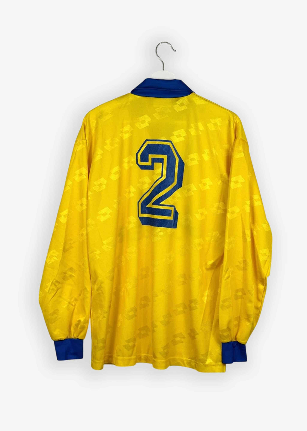SK BEVEREN 1993/95 HOME SHIRT - MATCHWORN/ISSUED #2 THOELEN (SIZE XL)