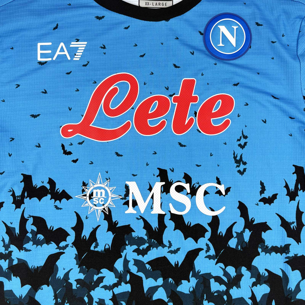SSC NAPOLI 2022/23 HALLOWEEN SHIRT - #77 KVARATSKHELIA