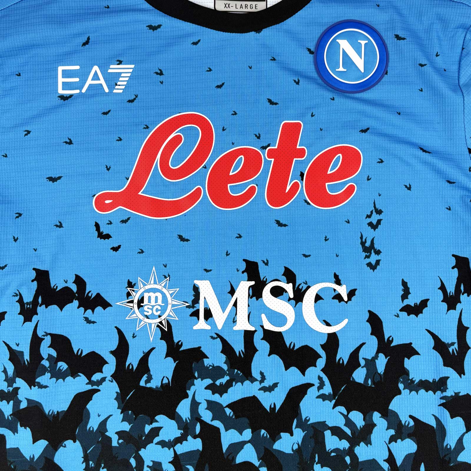 SSC NAPOLI 2022/23 HALLOWEEN SHIRT - #77 KVARATSKHELIA