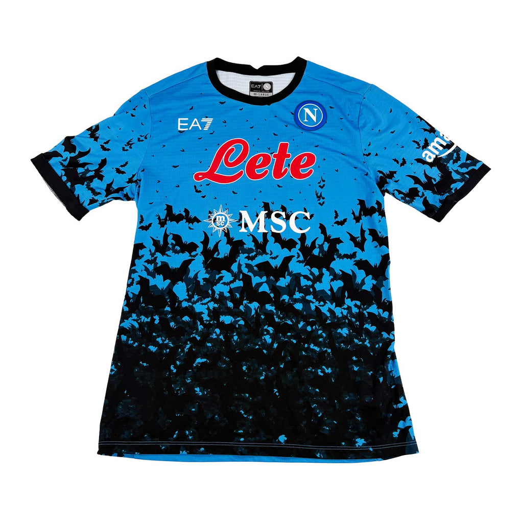 SSC NAPOLI 2022/23 HALLOWEEN SHIRT - #77 KVARATSKHELIA