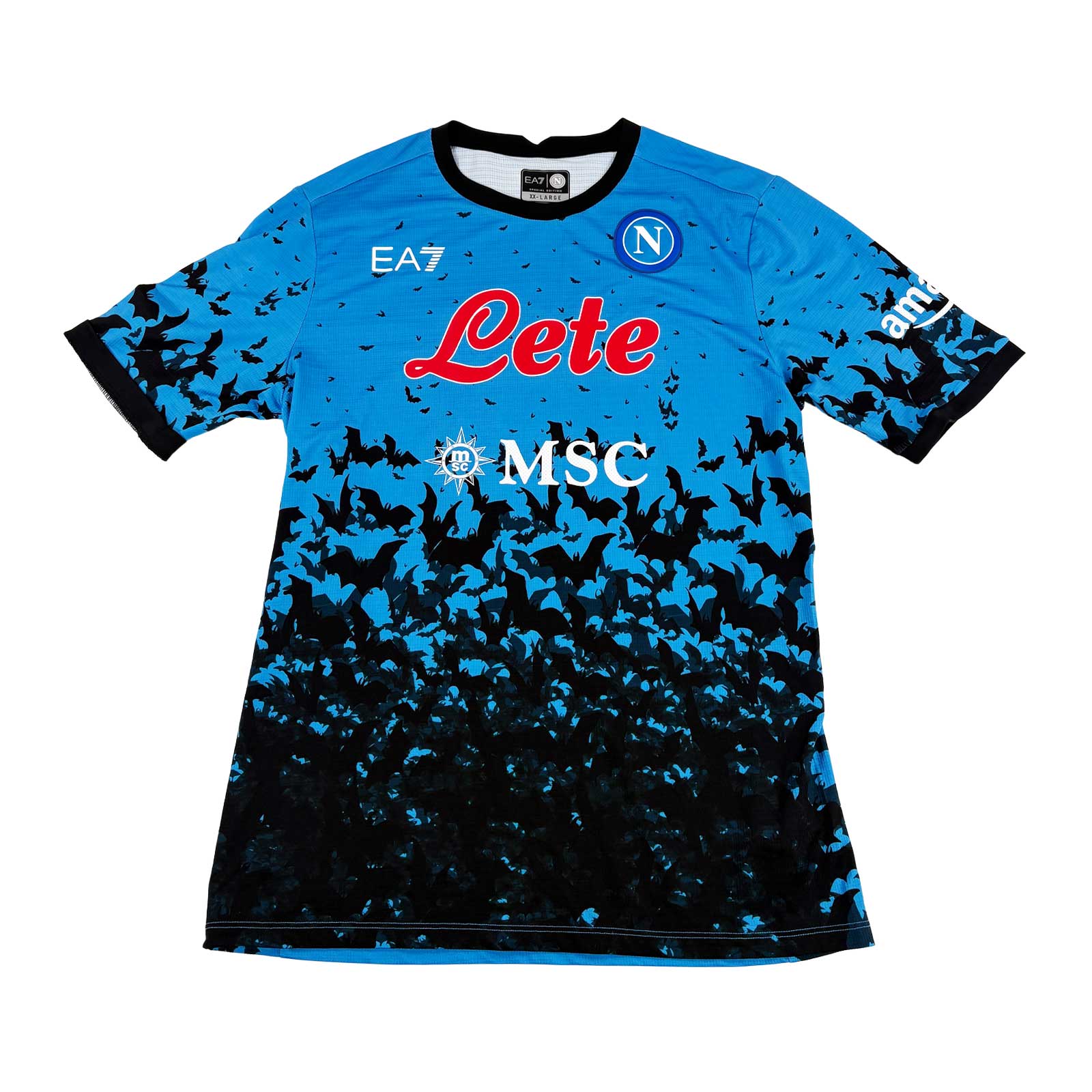 SSC NAPOLI 2022/23 HALLOWEEN SHIRT - #77 KVARATSKHELIA