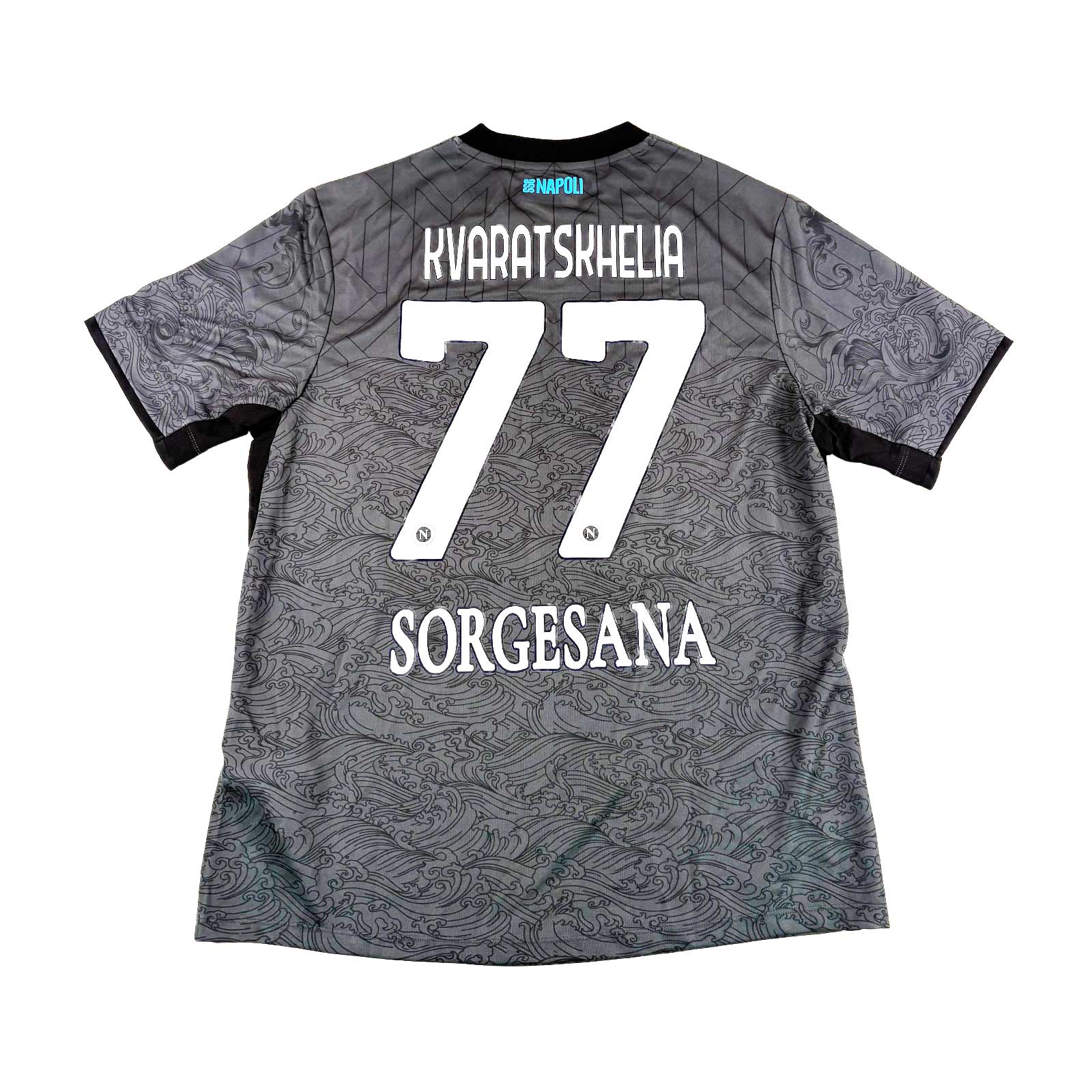 SSC NAPOLI 2024/25 THIRD SHIRT - #77 KVARATSKHELIA