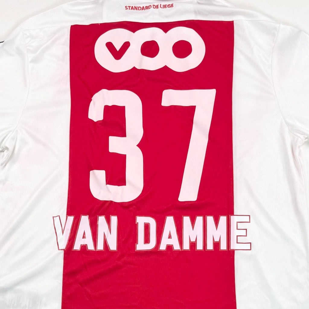 STANDARD DE LIÈGE 2014/15 HOME SHIRT - #37 VAN DAMME