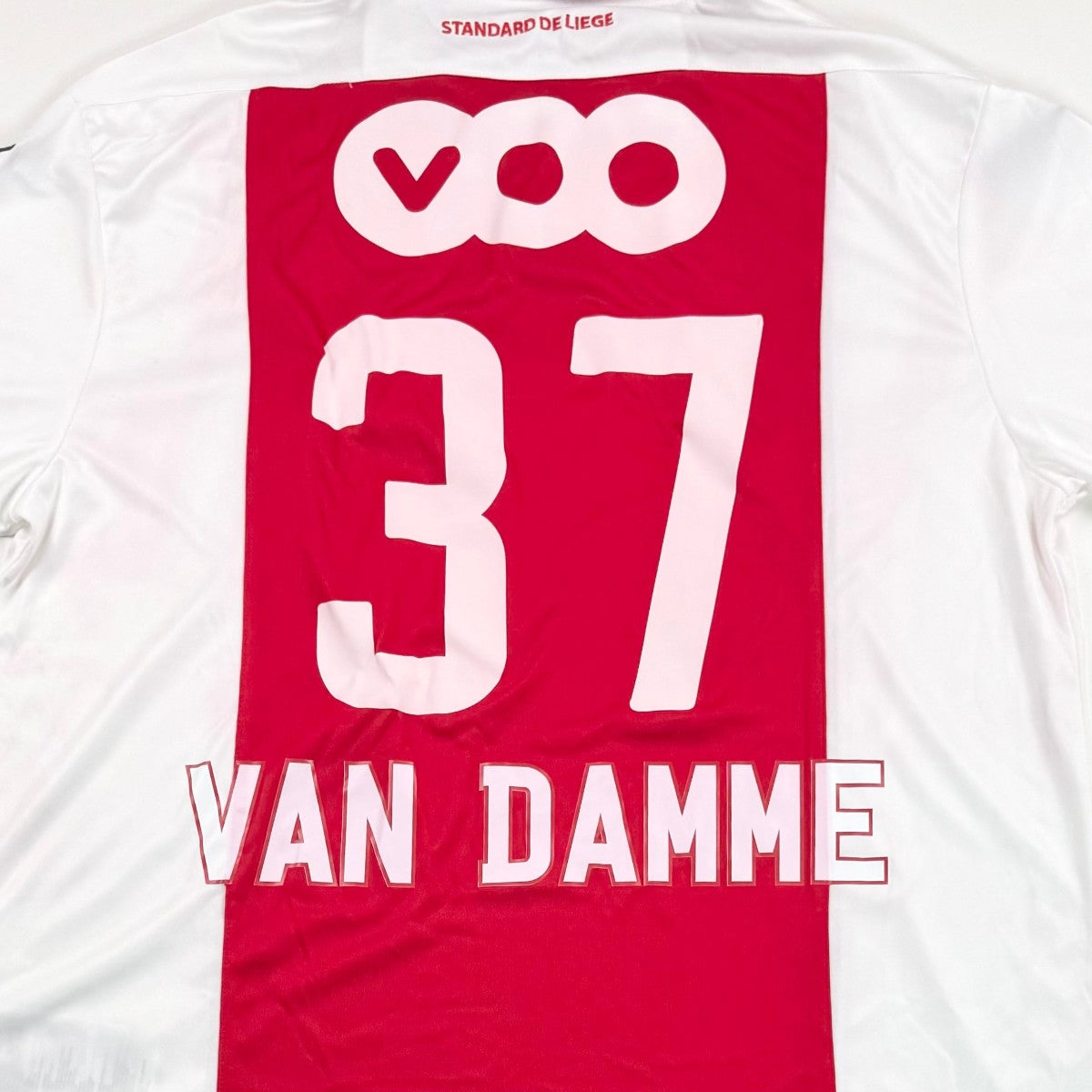 STANDARD DE LIÈGE 2014/15 HOME SHIRT - #37 VAN DAMME